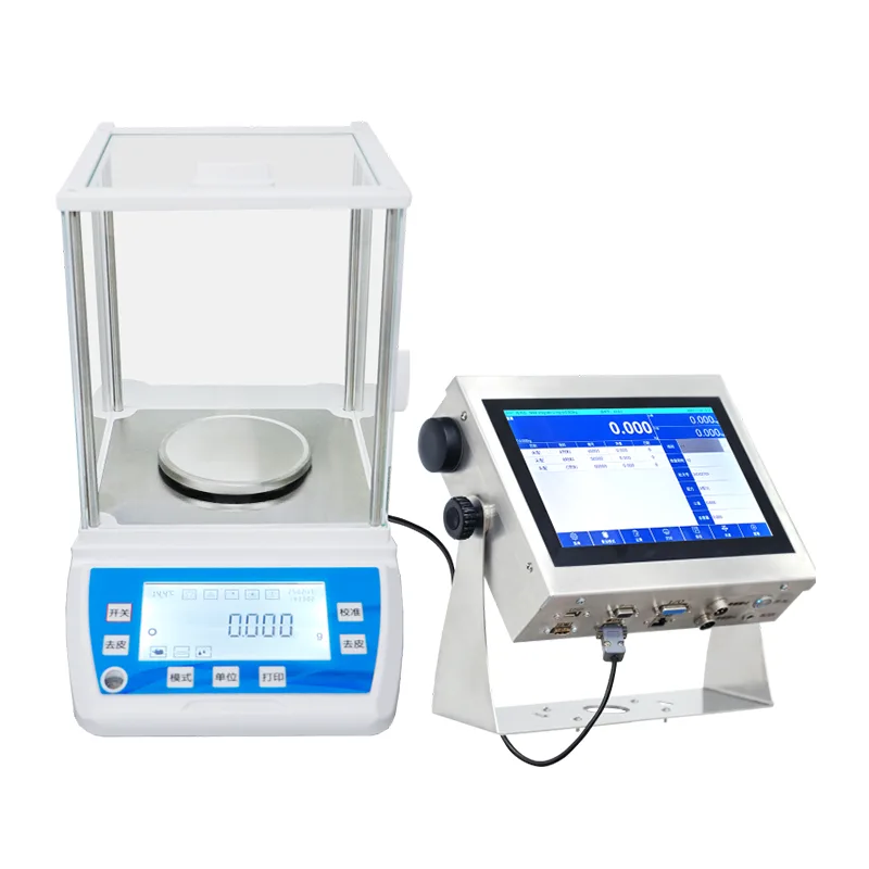 Intelligent elektronisk balans med hög precision med milligramnoggrannhet